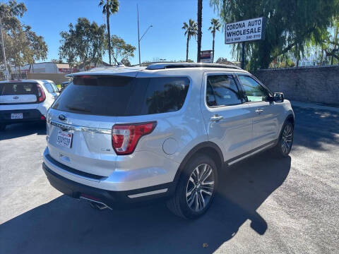 2018 Ford Explorer Platinum