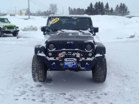2011 Jeep Wrangler for sale at Garys Sales & SVC in Caribou ME