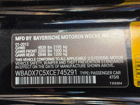 2012 BMW 3 Series 335i