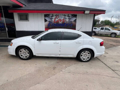 2014 Dodge Avenger for sale at Car Country in Victoria TX