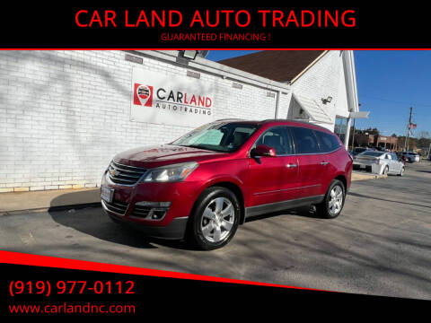 2014 Chevrolet Traverse for sale at CAR LAND  AUTO TRADING in Raleigh NC