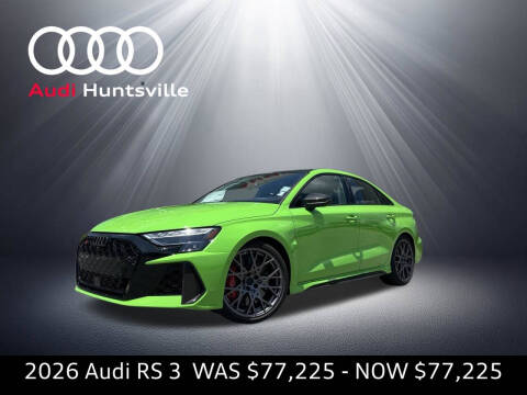 2026 Audi RS 3 2.5T quattro
