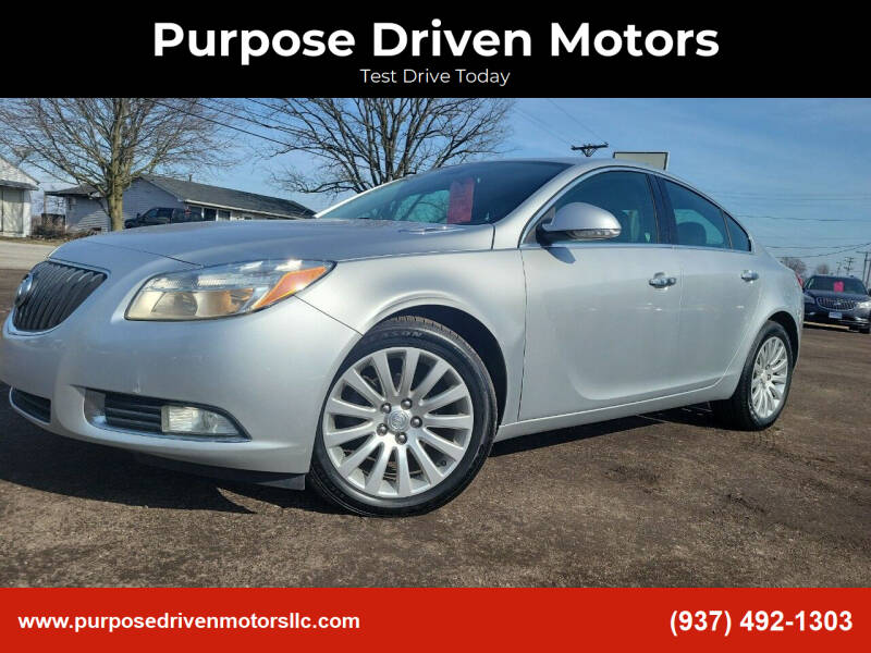 2012 Buick Regal for sale at Purpose Driven Motors in Sidney OH