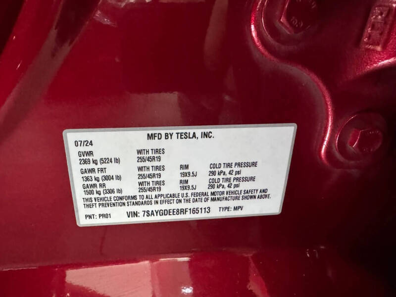 2024 Tesla Model Y Long Range