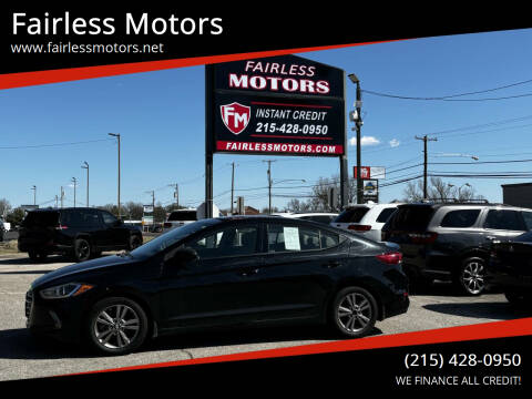 2018 Hyundai Elantra for sale at Fairless Motors in Fairless Hills PA