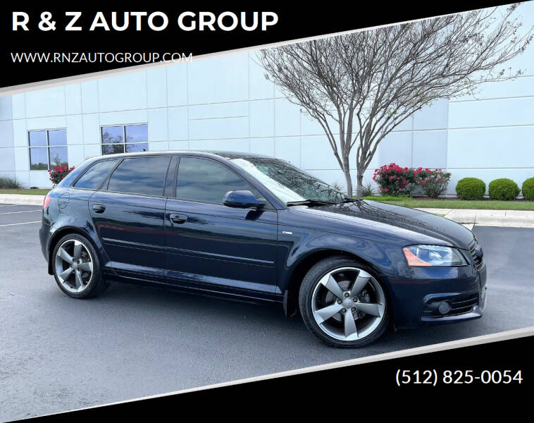 2013 Audi A3 for sale at R & Z AUTO GROUP in Austin TX