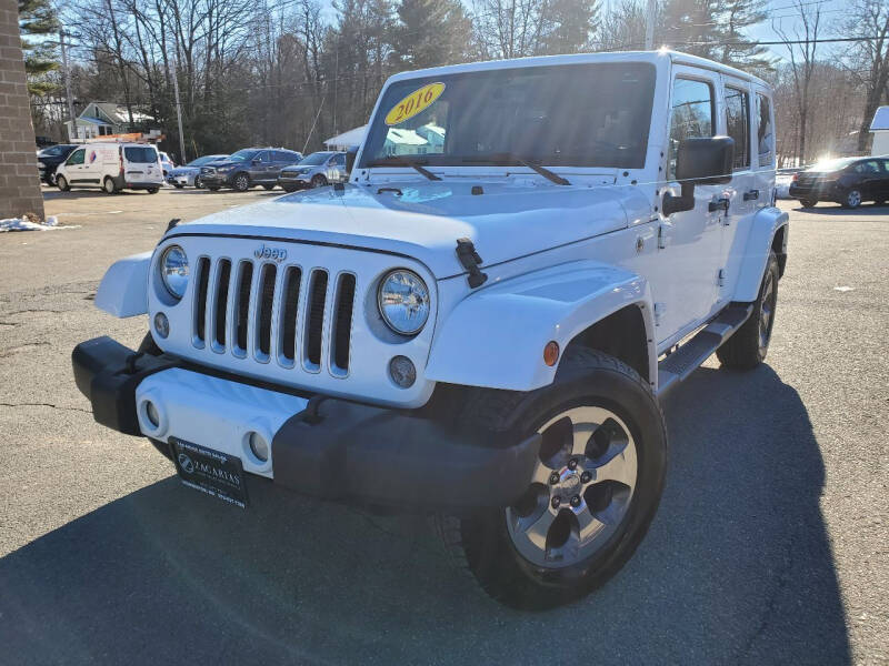 2016 Jeep Wrangler Unlimited for sale at Zacarias Auto Sales Inc in Leominster MA
