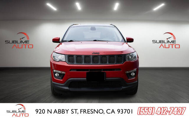 2020 Jeep Compass for sale at SUBLIME AUTO in Fresno, CA