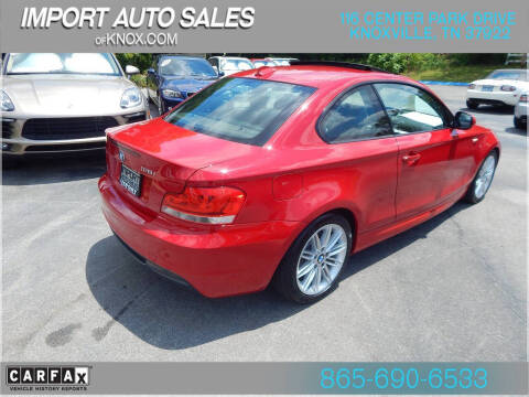 2012 BMW 1 Series 128i