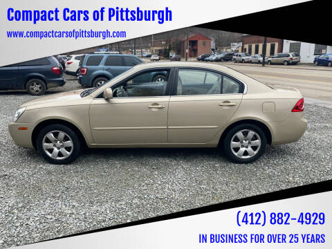2008 Kia Optima for sale at Compact Cars of Pittsburgh in Pittsburgh PA