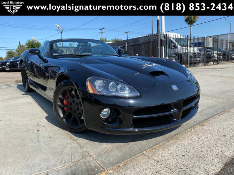 Dodge Viper For Sale In California Carsforsale Com