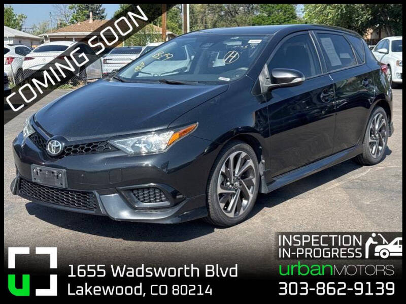 2017 Toyota Corolla iM