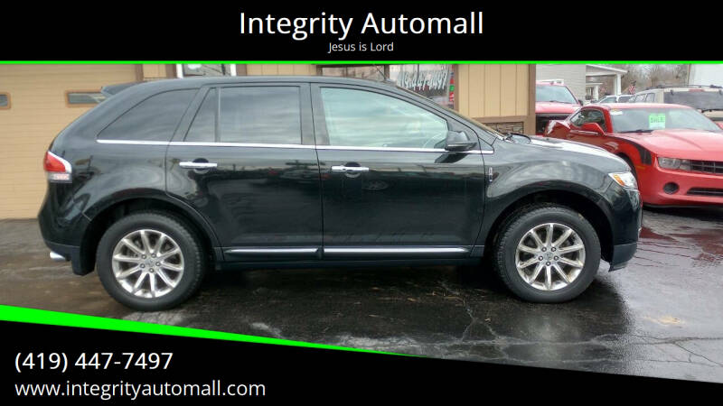 2013 Lincoln MKX for sale at Integrity Automall in Tiffin OH