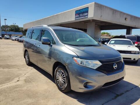 2014 Nissan Quest for sale at ZORA MOTORS in Rosenberg TX