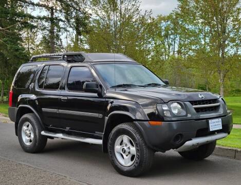 2002 Nissan Xterra for sale at CLEAR CHOICE AUTOMOTIVE in Milwaukie OR