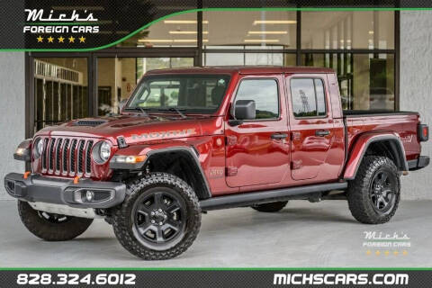 2021 Jeep Gladiator for sale at Mich's Foreign Cars in Hickory NC