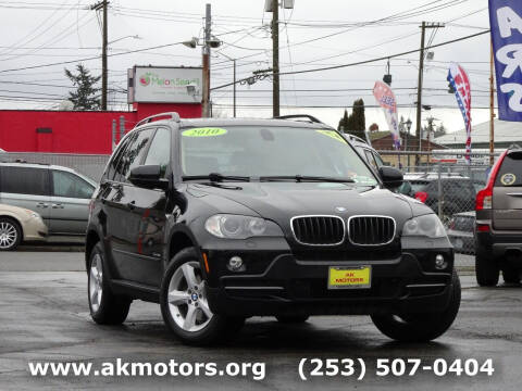 2010 BMW X5 for sale at AK Motors in Tacoma WA