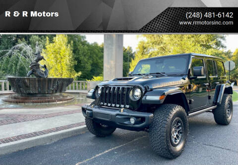 2022 Jeep Wrangler Unlimited for sale at R & R Motors in Waterford MI