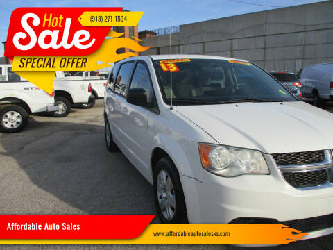 2013 Dodge Grand Caravan for sale at Affordable Auto Sales in Olathe KS