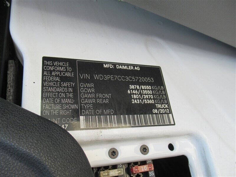 2012 Mercedes-Benz Sprinter 2500
