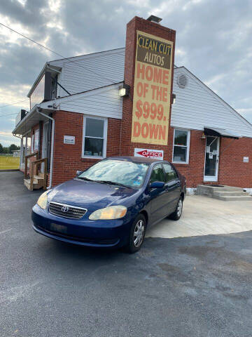 2007 Toyota Corolla for sale at CLEAN CUT AUTOS in New Castle DE