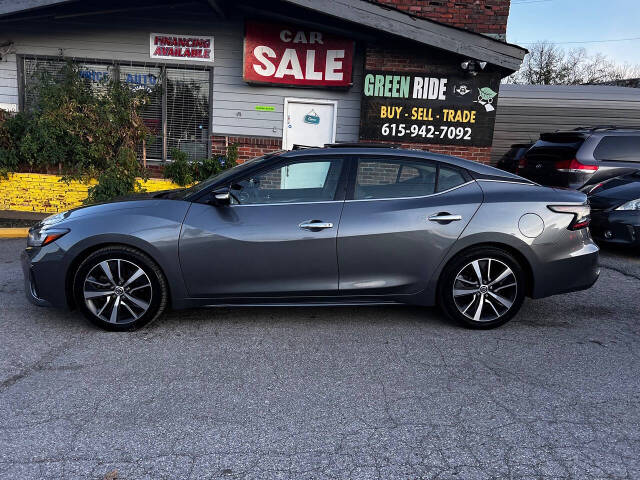 2020 Nissan Maxima for sale at Green Ride LLC in NASHVILLE, TN