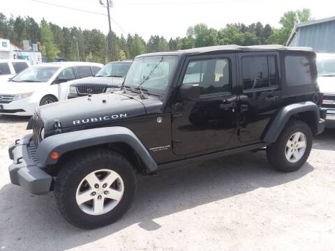 2008 Jeep Wrangler Unlimited for sale at Sandhills Motor Sports LLC in Laurinburg NC