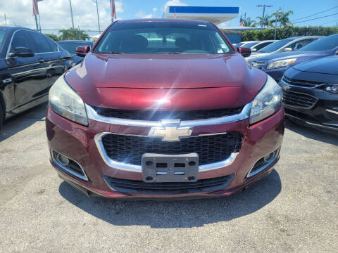 2015 Chevrolet Malibu for sale at Marin Auto Club Inc in Miami FL