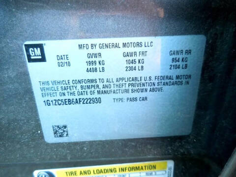 2010 Chevrolet Malibu