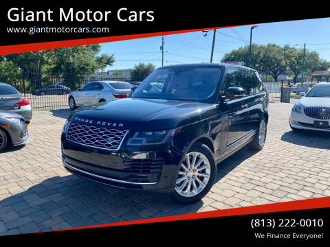2019 Land Rover Range Rover for sale at Giant Motor Cars in Tampa FL