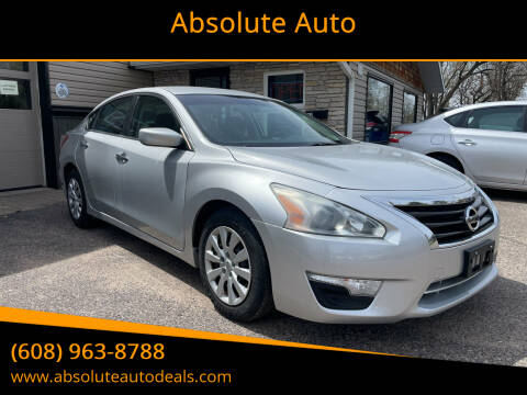2015 Nissan Altima for sale at Absolute Auto in Baraboo WI