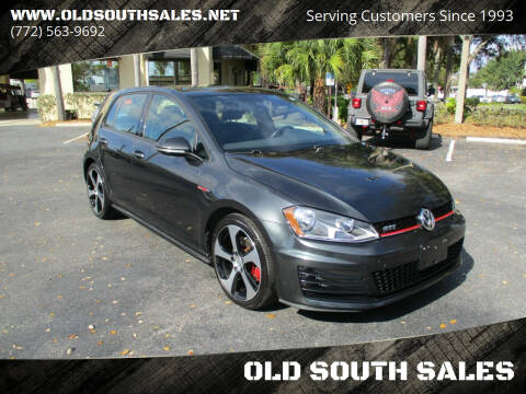 2017 Volkswagen Golf GTI for sale at OLD SOUTH SALES in Vero Beach FL