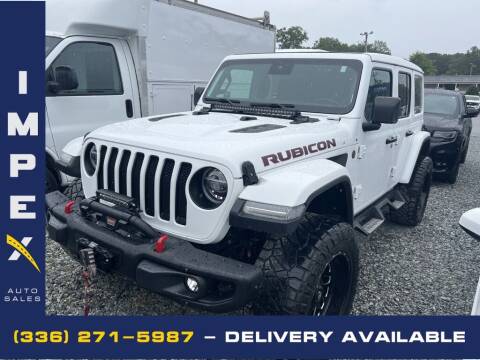 2019 Jeep Wrangler Unlimited for sale at Impex Auto Sales in Greensboro NC