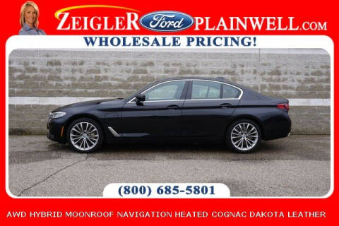 2021 BMW 5 Series for sale at Zeigler Ford of Plainwell- Jeff Bishop in Plainwell MI