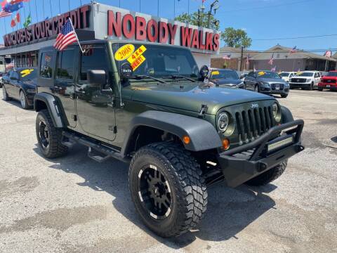 2008 Jeep Wrangler Unlimited for sale at Giant Auto Mart in Houston TX