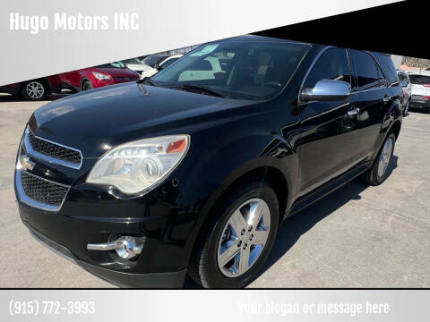 2015 Chevrolet Equinox for sale at Hugo Motors INC in El Paso TX