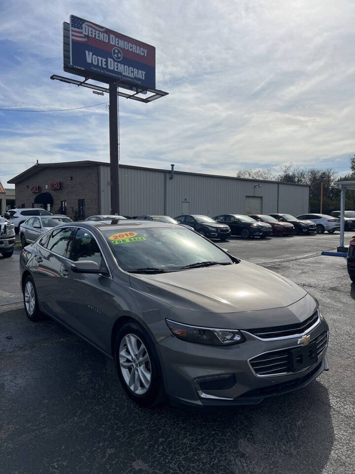 2018 Chevrolet Malibu for sale at Boro Motors in Murfreesboro, TN