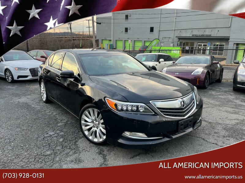 2014 Acura RLX for sale at All American Imports in Alexandria VA