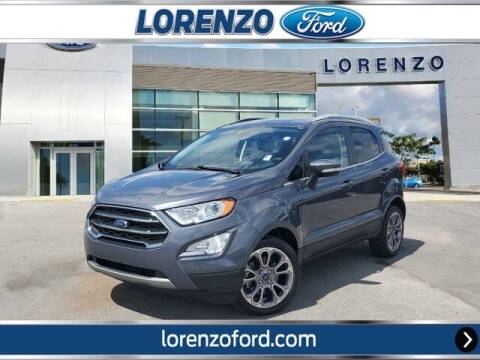 2021 Ford EcoSport for sale at Lorenzo Ford in Homestead FL