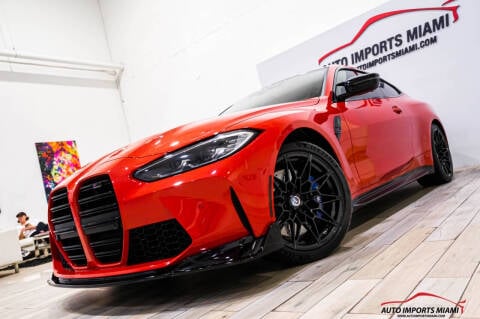 2022 BMW M4 for sale at AUTO IMPORTS MIAMI in Fort Lauderdale FL