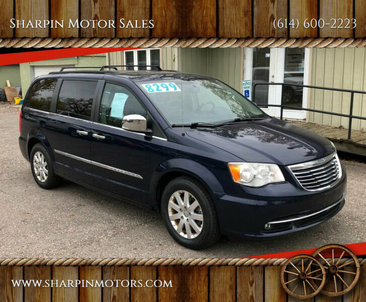 2012 Chrysler Town and Country for sale at Sharpin Motor Sales in Columbus OH