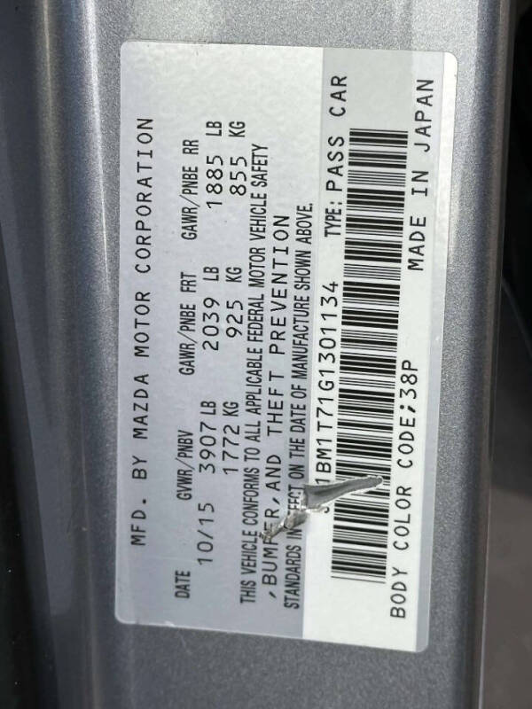 2016 Mazda MAZDA3 i Sport