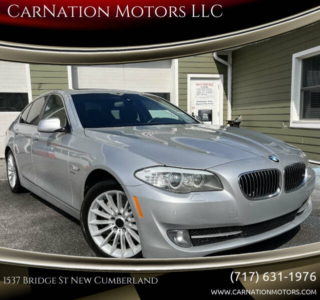 2012 BMW 5 Series for sale at CarNation Motors LLC - New Cumberland Location in New Cumberland PA