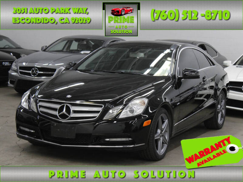 2012 Mercedes-Benz E-Class E 350
