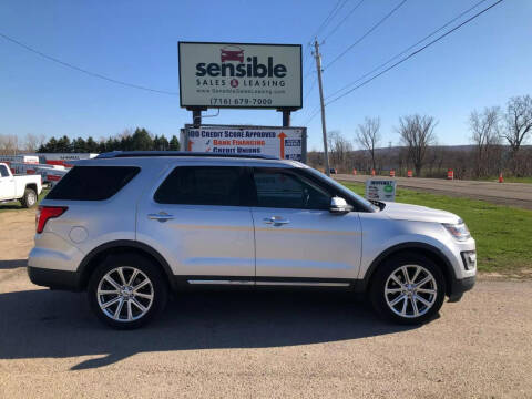 2016 Ford Explorer for sale at Sensible Sales & Leasing in Fredonia NY