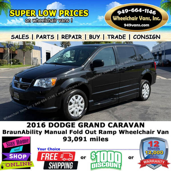 2016 Dodge Grand Caravan SE