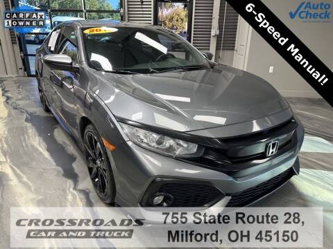 2018 Honda Civic for sale at Crossroads Car & Truck in Milford OH