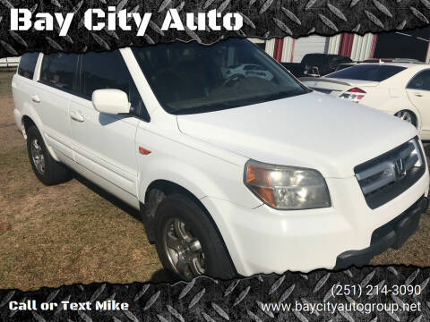 2007 Honda Pilot for sale at Bay City Auto's in Mobile AL