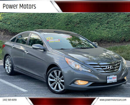 2012 Hyundai Sonata for sale at Power Motors in Halethorpe MD