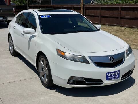 2012 Acura TL for sale at LAKESIDE AUTO SALES in Fremont NE